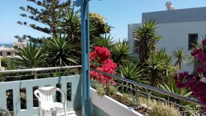 A balcony or terrace at Hotel Kleopatra
