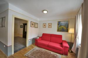 Posezení v ubytování Latrán 43 apartments