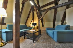 Posezení v ubytování Latrán 43 apartments