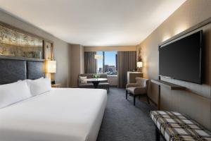 Postel nebo postele na pokoji v ubytování Hyatt Regency Boston