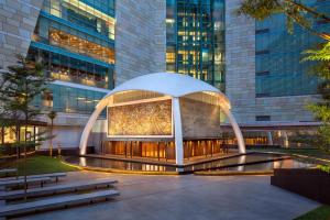 O edifício em que o hotel se localiza