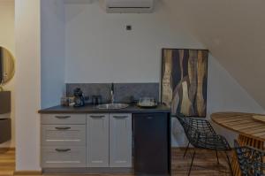 Kjøkken eller kjøkkenkrok på Onix Residence