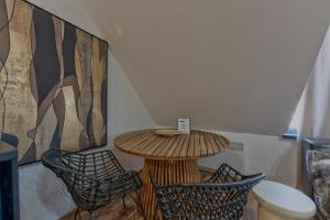 Et sittehjørne på Onix Residence