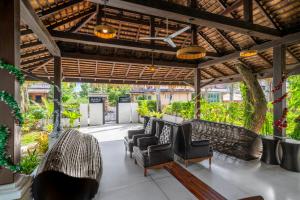 Posezení v ubytování Zara Beach Resort Koh Samui