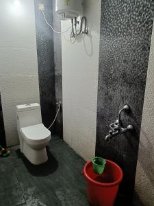 Koupelna v ubytování Banana valley resort