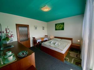 Voodi või voodid majutusasutuse Apartmány, Penzion, Wellness U zlaté rybky toas
