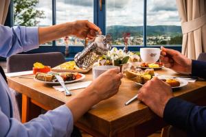 Jídlo v hotelu nebo okolí