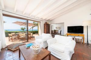 A television and/or entertainment centre at Casa Morant on the promenade MHM