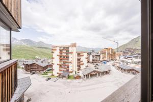 Nespecifikovaný výhled na hory nebo výhled na hory při pohledu z apartmánu