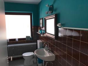Koupelna v ubytování Ferienwohnung Apfelkiste