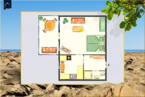 Grundriss der Unterkunft Villa Martha Apartment 3