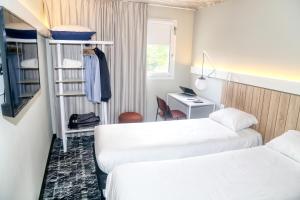 Postel nebo postele na pokoji v ubytování ibis Biarritz Anglet Aéroport