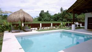 Bazén v ubytování Secret Villa - Unique Experience nebo v jeho okolí