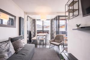 Un lugar para sentarse en Appartement 6 couchages Val Thorens
