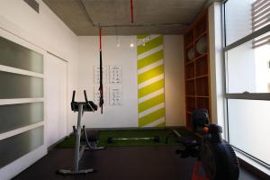 Fitness centrum a/nebo fitness zařízení v ubytování Dara Al Yammamah Hotel - Formerly Nuzl Shada