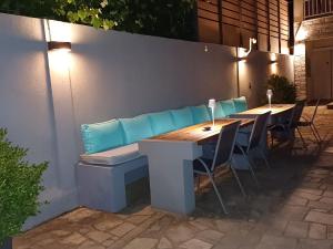 Uma área de estar em Bella Terra Nature Living