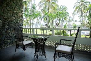 Balkón nebo terasa v ubytování Waterfront Insular Hotel Davao