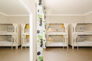 Postel nebo postele na pokoji v ubytování Wombat's City Hostel Budapest
