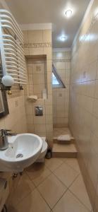 Kúpeľňa v ubytovaní Apartamenty Szkocka