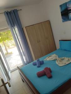 Postel nebo postele na pokoji v ubytování Villa Platskos vol 2
