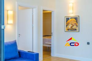 Postel nebo postele na pokoji v ubytování Orbi City A - C - D