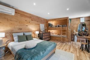 Postel nebo postele na pokoji v ubytování Essencia