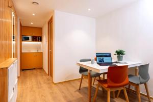 Dapur atau dapur kecil di Shama Hub Metro South Hong Kong