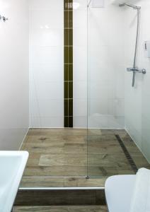 Koupelna v ubytování Fonte Hotel