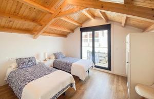 Postel nebo postele na pokoji v ubytování SOCAIRO