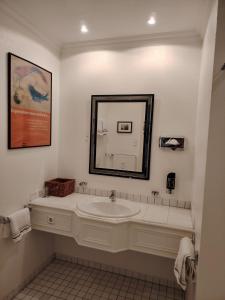 Koupelna v ubytování Hotel Drei Kronen