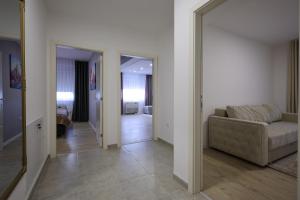 Khu vực ghế ngồi tại Apartmani Lepojevic