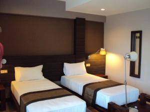Hotel Colibri客房内的一张或多张床位