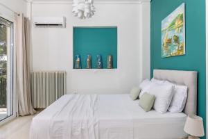 Postel nebo postele na pokoji v ubytování Akakia Panoramic Villa + 24 fotografií