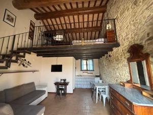 Гостиная зона в La Fattoria di Perugia