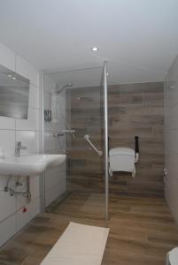 Koupelna v ubytování B&B De Kaagse Boer