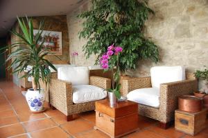 Zona de estar de Hotel Rural Nobles de Navarra