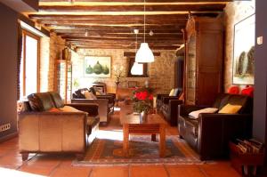Zona de estar de Hotel Rural Nobles de Navarra
