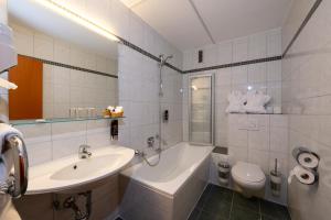 Koupelna v ubytování Steinbach-Hotel