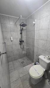 Koupelna v ubytování AmA