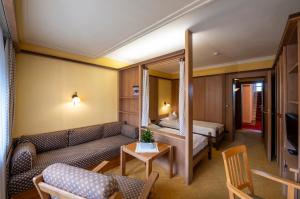 Postel nebo postele na pokoji v ubytování Steinbach-Hotel