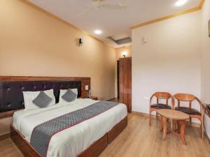 Letto o letti in una camera di The Mountain Lodge Manali !! Scenic Mountain View ! Parking ! Restaurant ! Tasty Food ! Preferred Property