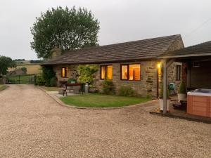 En have udenfor Romantic Cottage Haworth