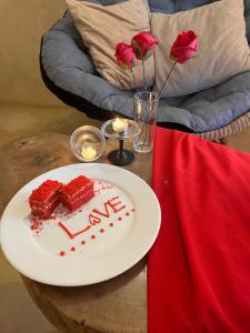 Posezení v ubytování Safaya Luxury Villas - Adults only