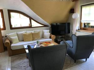 Istumisnurk majutusasutuses Haus Bachschwalbe