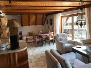 Posezení v ubytování Haus Bachschwalbe