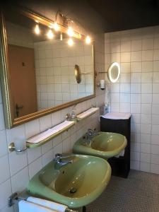 Vannituba majutusasutuses Haus Bachschwalbe