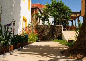 Um jardim no exterior de Quinta do Chafariz