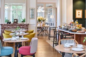 Χώρος καθιστικού στο Villa Arthus-Bertrand