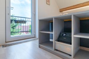 Postel nebo postele na pokoji v ubytování TinyGreens B & B