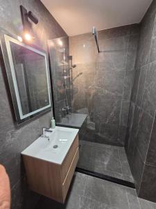 Ένα μπάνιο στο Dvosoban stan na dan Bar